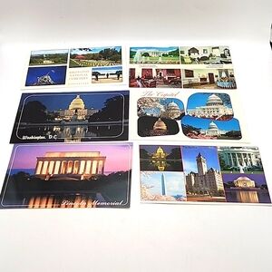 Vintage Capsco Washington D. C. Post Cards 11 Count